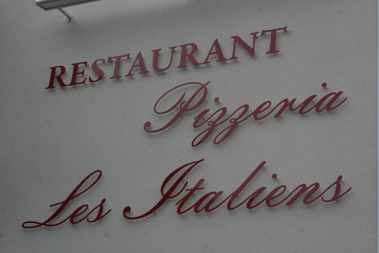 Hotel Les Italiens Biscarrosse Exterior foto